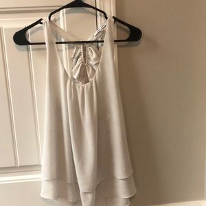 White classy tank. Worn maybe 3 times.